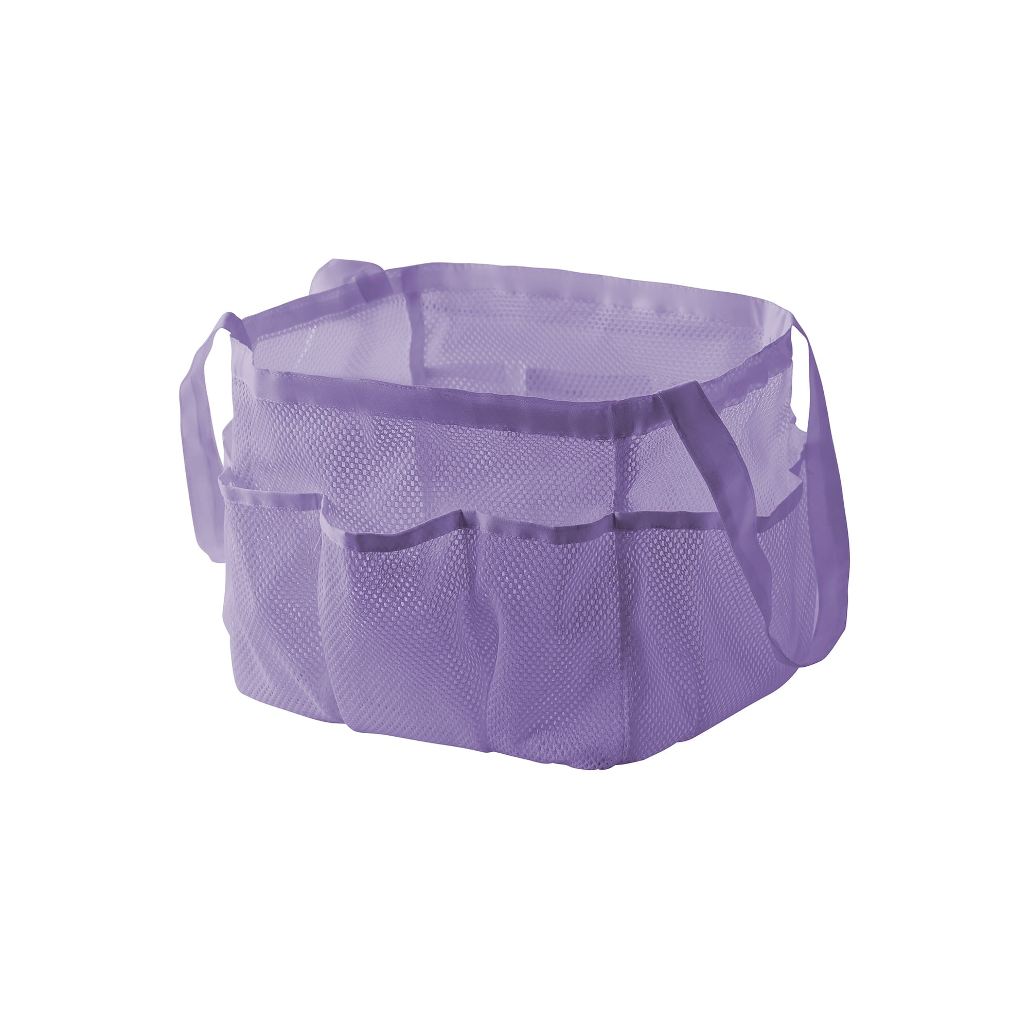 14pc College Dorm Essentials Bundle, Twin-XL, Reversible Bed in a Bag Comforter Set, Purple Floral